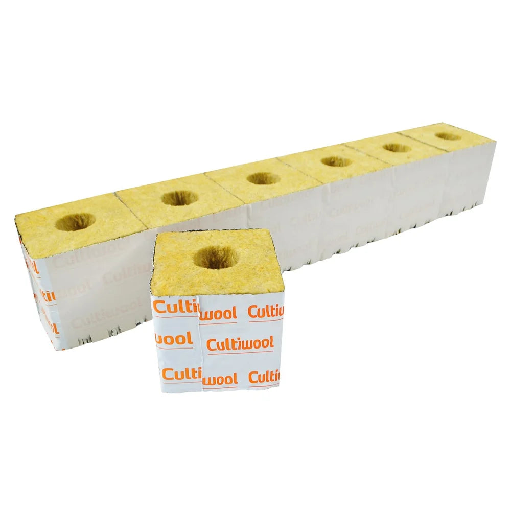 Cultiwool Rockwool Cube Single Block