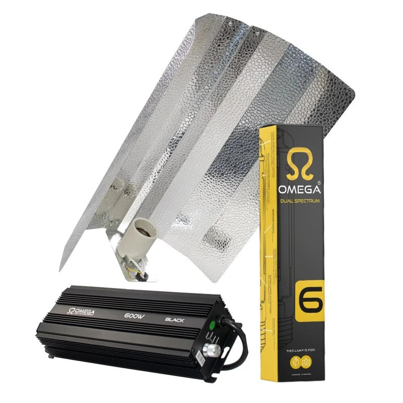BAY6 1.2m2 Omega Black Digi 600W Grow Tent Kit