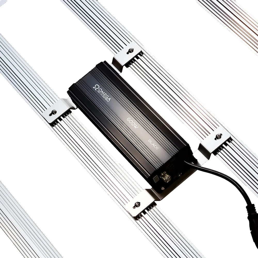 Omega Black 720W LED Fixture + Ballast